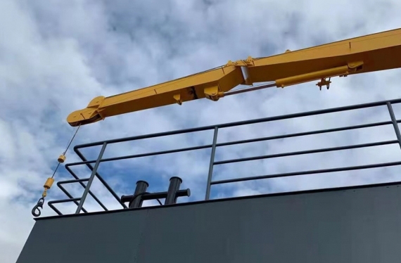 海上施工平台专用吊机