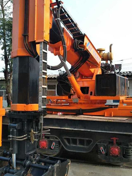 铁路接触线网线杆专用挖坑机